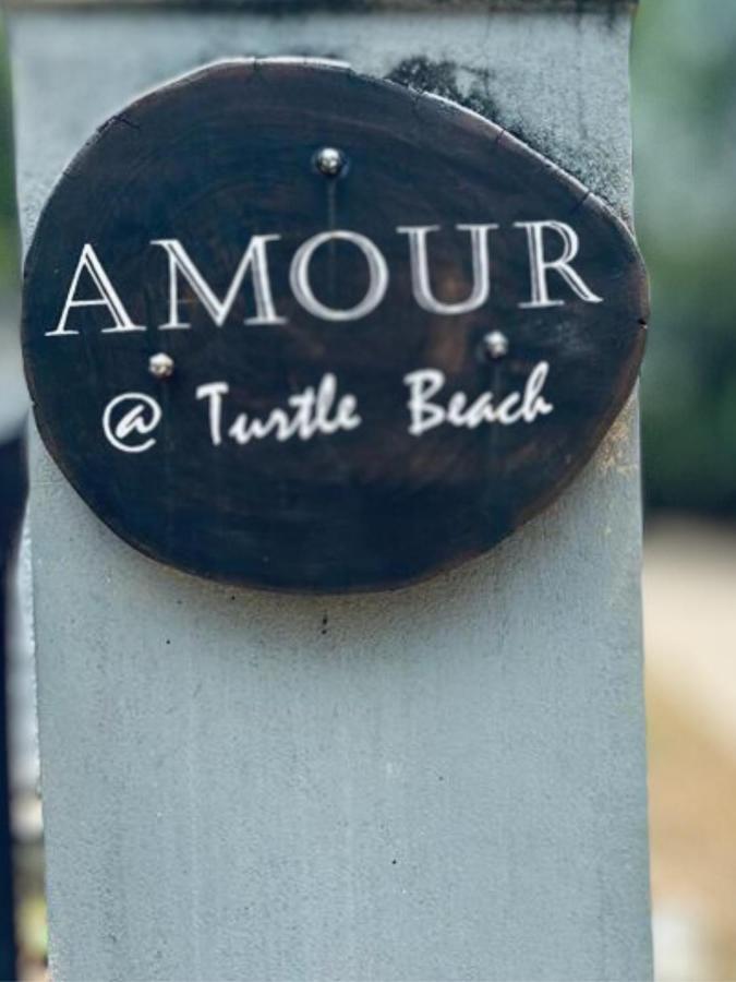Amour At Turtle Beach Tangalle Kültér fotó